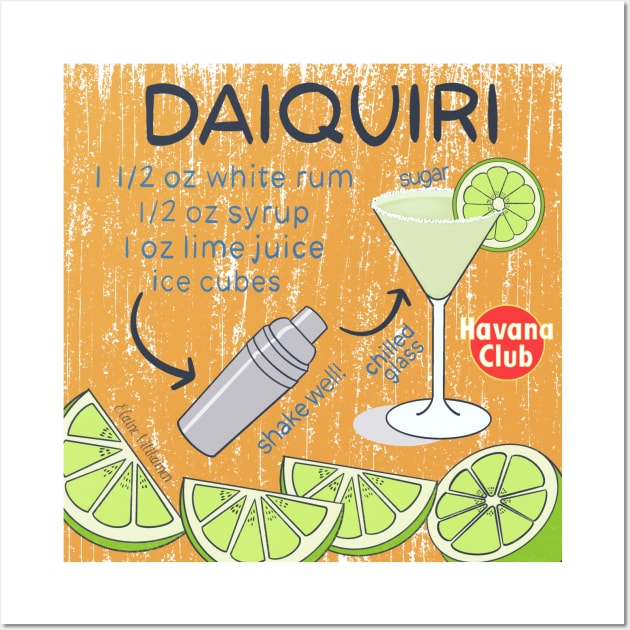 Daiquiri Wall Art by EV Visuals